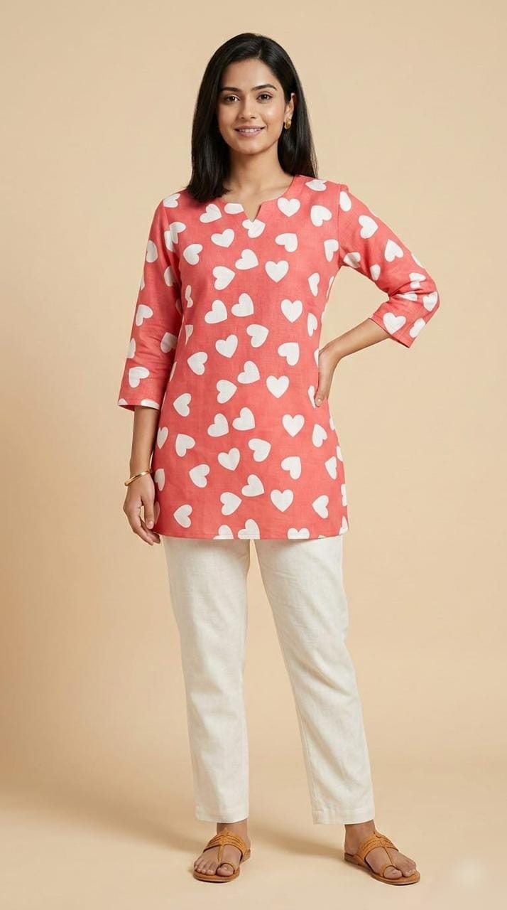 HEAR STYLE COTTON KURTI